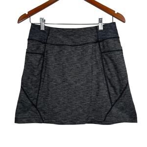 ATHLETA Excursion Skort Skirt Charcoal‎ Gray Size S